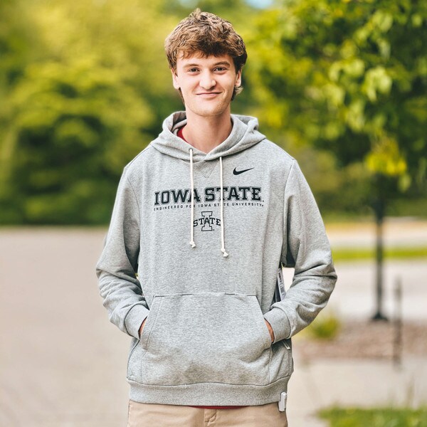 Nike® I-State Iowa State Gray Hoodie